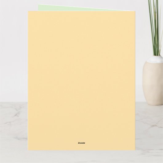 Folded Greeting Card カード (裏面)