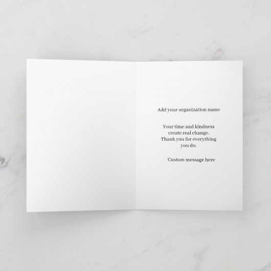 Folded Greeting Card カード (内部)