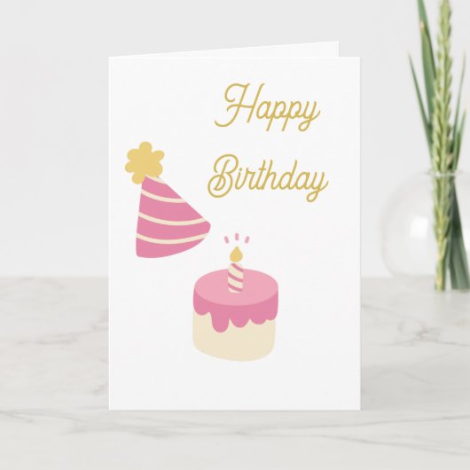 Folded Greeting Card カード (正面)