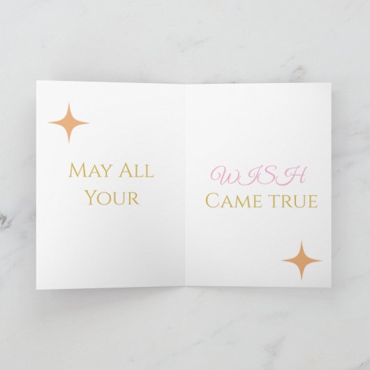 Folded Greeting Card カード (内部)
