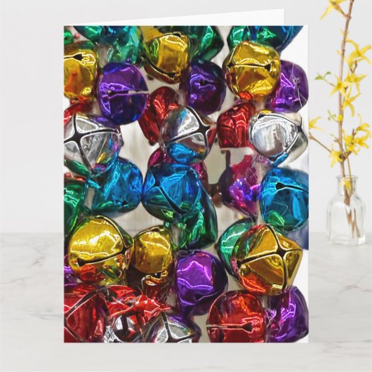 Folded Greeting Card カード (黄色い花)