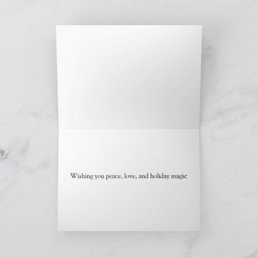 Folded Greeting Card カード (内部)