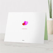 Folded Greeting Card カード (裏面)