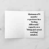 Folded Greeting Card カード (内部)