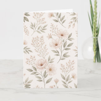 Folded Greeting Card カード