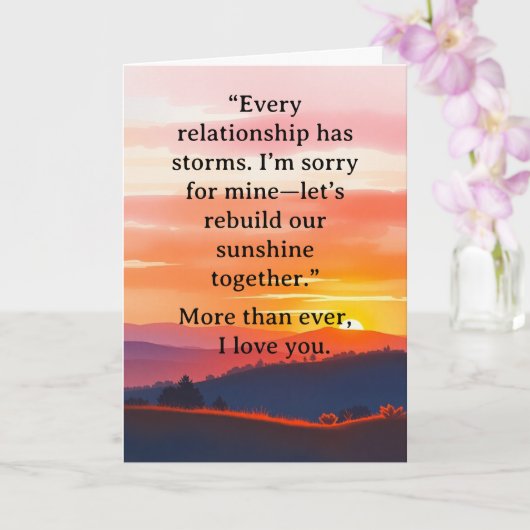 Folded Greeting Card カード (蘭)