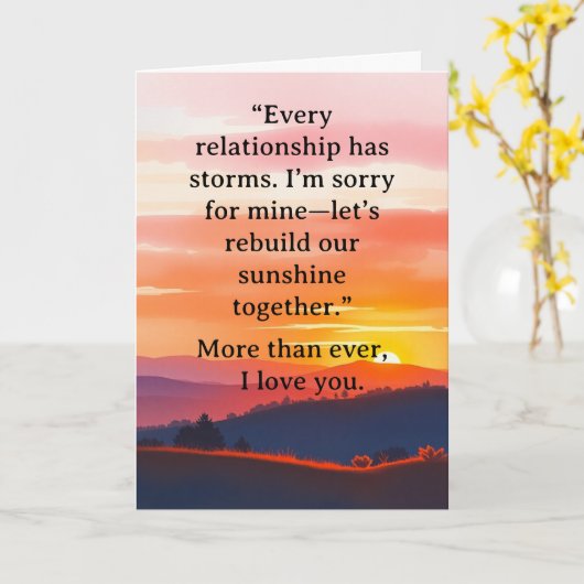 Folded Greeting Card カード (黄色い花)