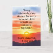 Folded Greeting Card カード (正面)