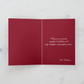 Folded Greeting Card カード (内部)