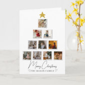 Folded Greeting Card カード (黄色い花)