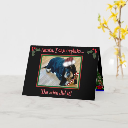 Folded Greeting Card カード (黄色い花)