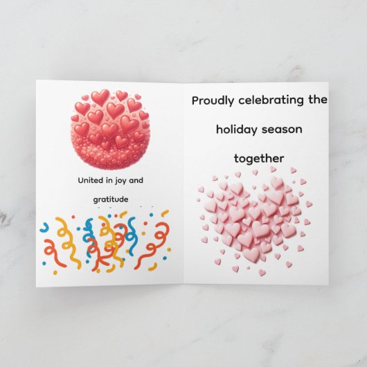 Folded Greeting Card カード (内部)