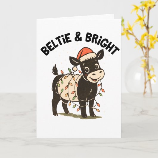 Folded Greeting Card カード (黄色い花)