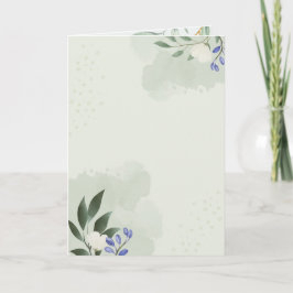 Folded Greeting Card カード