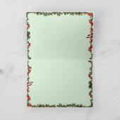 Folded Greeting Card カード (内部)