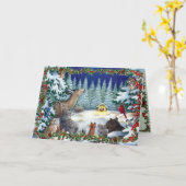 Folded Greeting Card カード (黄色い花)