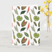 Folded Greeting Card カード (黄色い花)