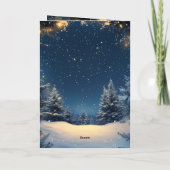 Folded Greeting Card カード (裏面)