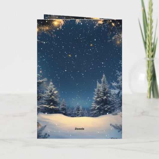 Folded Greeting Card カード (裏面)