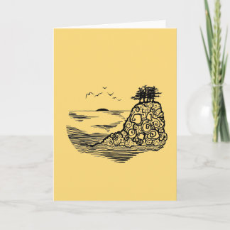 Folded Greeting Card カード