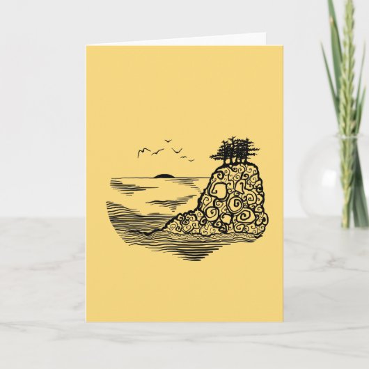 Folded Greeting Card カード (正面)