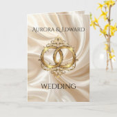 Folded Greeting Card カード (黄色い花)