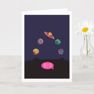 Folded Greeting Card カード