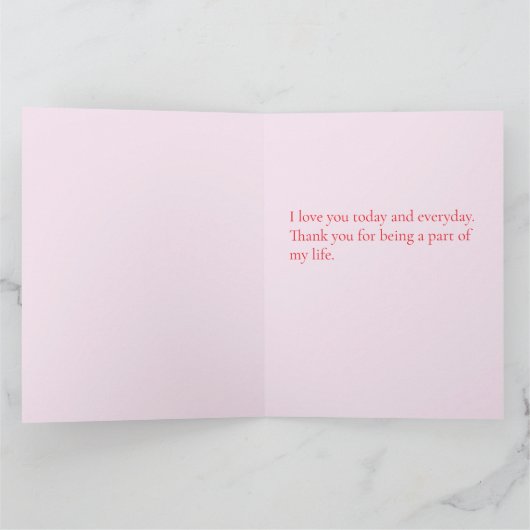 Folded Greeting Card カード (内部)