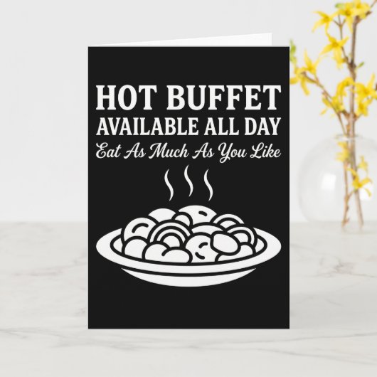 Folded Greeting Card カード (黄色い花)