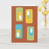 Folded Greeting Card カード (黄色い花)