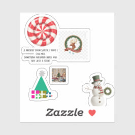 Folded Greeting Card シール