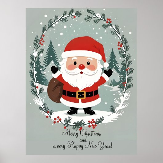 Folded Greeting Card ポスター (正面)