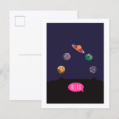 Folded Greeting Card ポストカード (正面/裏面)