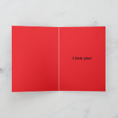 Folded Greeting Card for Mother's Day カード (内部)