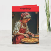 Folded Greeting Card for Mother's Day カード (正面)