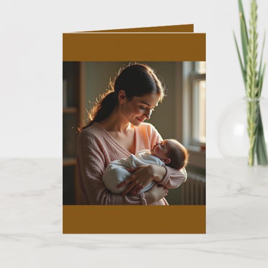 Folded Greeting Card for Mother's Day カード (正面)