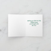 Folded Holiday Card シーズンカード (内部)