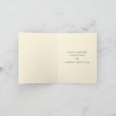 Folded Holiday Card シーズンカード (内部)