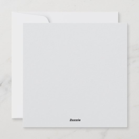 Folded Holiday Card シーズンカード (裏面)