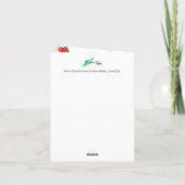 Folded Holiday Card   :Birth Of Jesus Christ  シーズンカード (裏面)