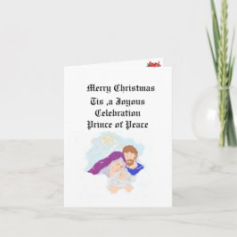 Folded Holiday Card   :Birth Of Jesus Christ  シーズンカード