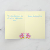 Folded Holiday Card  : Happy Grandmother's Day シーズンカード (内部)