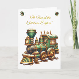 Folded Holiday Card-Victorian Christmas Splendor  シーズンカード