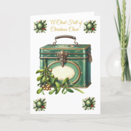 Folded Holiday Card-Victorian Christmas Splendor シーズンカード