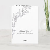 Folded Invitation "We are getting Married" Set カード (裏面)