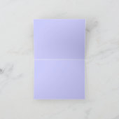 Folded Iris Note Card-Purple Irises-Small ノートカード (内部)