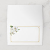 Folded Name Place Card プレイスカード (外部開封)