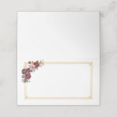 Folded Name Place Card プレイスカード (外部開封)