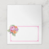 Folded Name Place Card プレイスカード (外部開封)