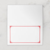 Folded Name Place Card プレイスカード (外部開封)